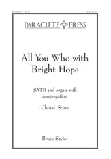 All You Who with Bright Hope SATB choral sheet music cover